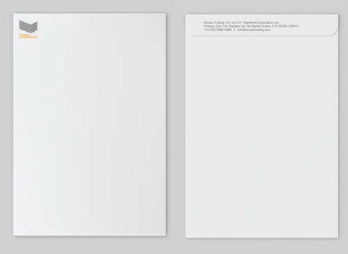 Sobre membretado bolsa oficio